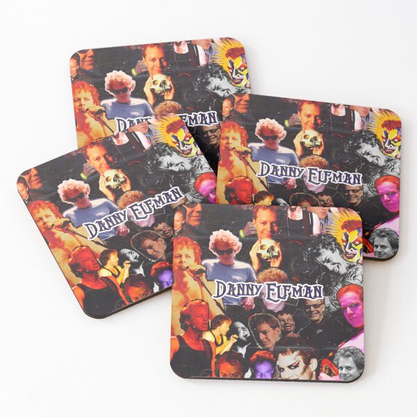 Item preview, Danny Elfman Head Collage designed and sold by Llamenba.