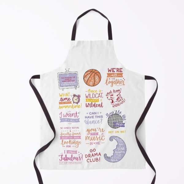 Item preview, musical de secundaria | arte de la película designed and sold by lettersofjoy.