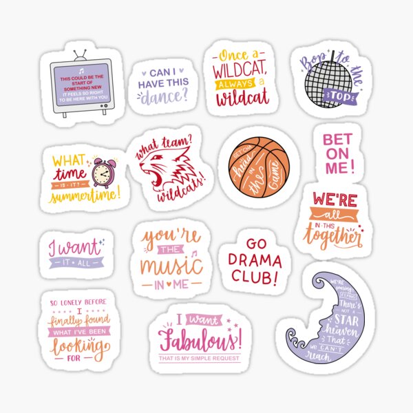 Vista previa del artículo con la obra «musical de secundaria | arte de la película», diseñado y vendido por lettersofjoy.