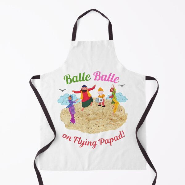 Item preview, Balle Balle on flying PAPAD! | Sky Bhangra | Funny Desi designed and sold by CosmicStory.