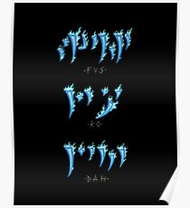 Fus Ro Dah Poster