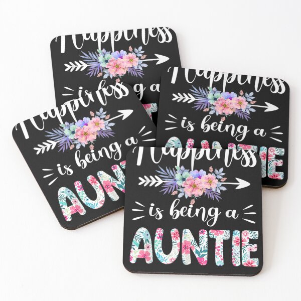 Item preview, Happiness Is Being A Auntie Ever Floral Decor designed and sold by DeannaMarks.