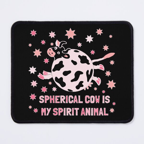 Item preview, Spherical cow is my spirit animal designed and sold by i-cottagedesign.