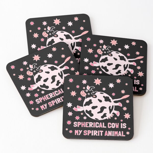 Item preview, Spherical cow is my spirit animal designed and sold by i-cottagedesign.