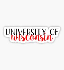 University of Wisconsin - Style 2 Sticker