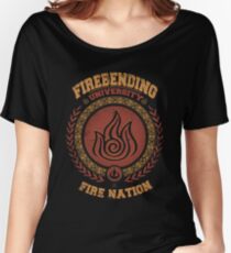 Firebending university Women's Relaxed Fit T-Shirt