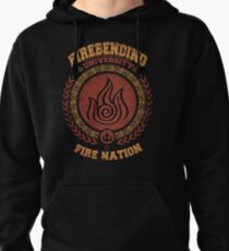 Firebending university Pullover Hoodie
