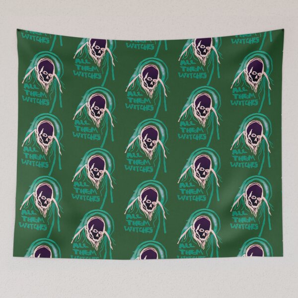 Item preview, All them witches ATW colourful skull   designed and sold by Q3Concept.
