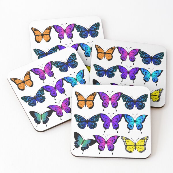 Item preview, Colourful butterflies designed and sold by authenticwords.