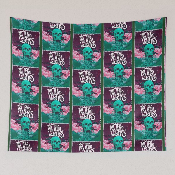 Item preview, All them witches skull  purple ATW design   designed and sold by Q3Concept.