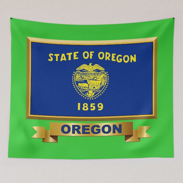 Item preview, OREGON Flag Gifts, Masks, Stickers & Products (16) designed and sold by mpodger.