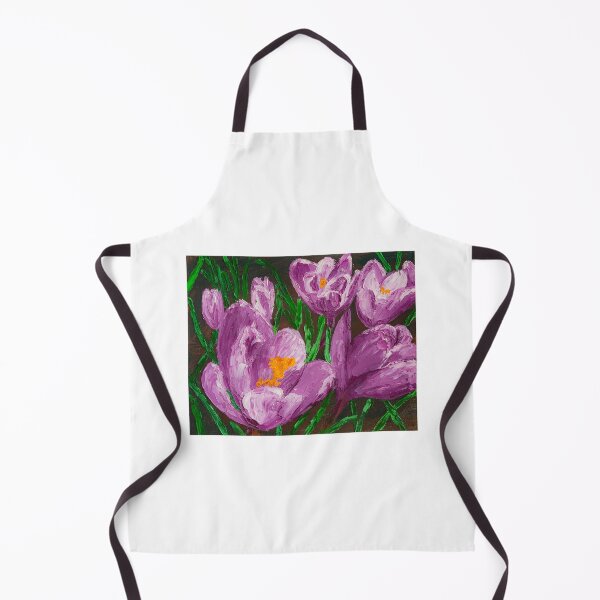 Item preview, Purple crocuses designed and sold by ArinasFineArt.