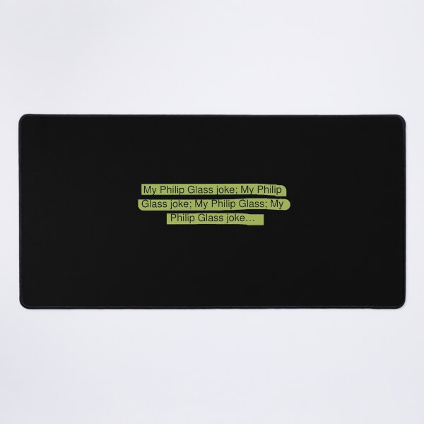 Item preview, Philip Glass joke designed and sold by Musicianst0re.