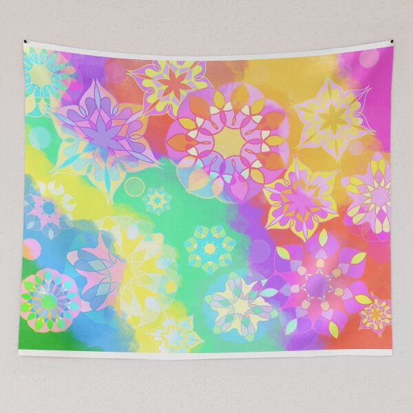 Item preview, Flower Power Hippy Tie Dye Psychedelic Art designed and sold by Alondra.