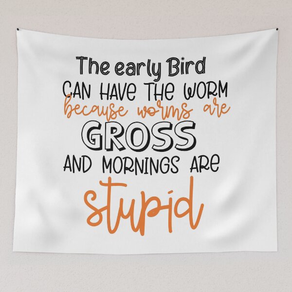 Item preview, The early Bird designed and sold by Moeez Javed.