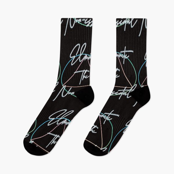 Item preview, eliminate the non essential  designed and sold by vallertine.