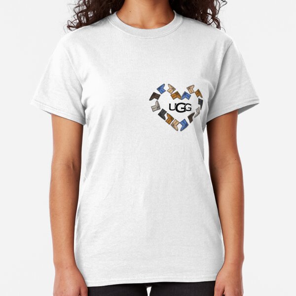 UGG Boot Heart Love Classic T-Shirt