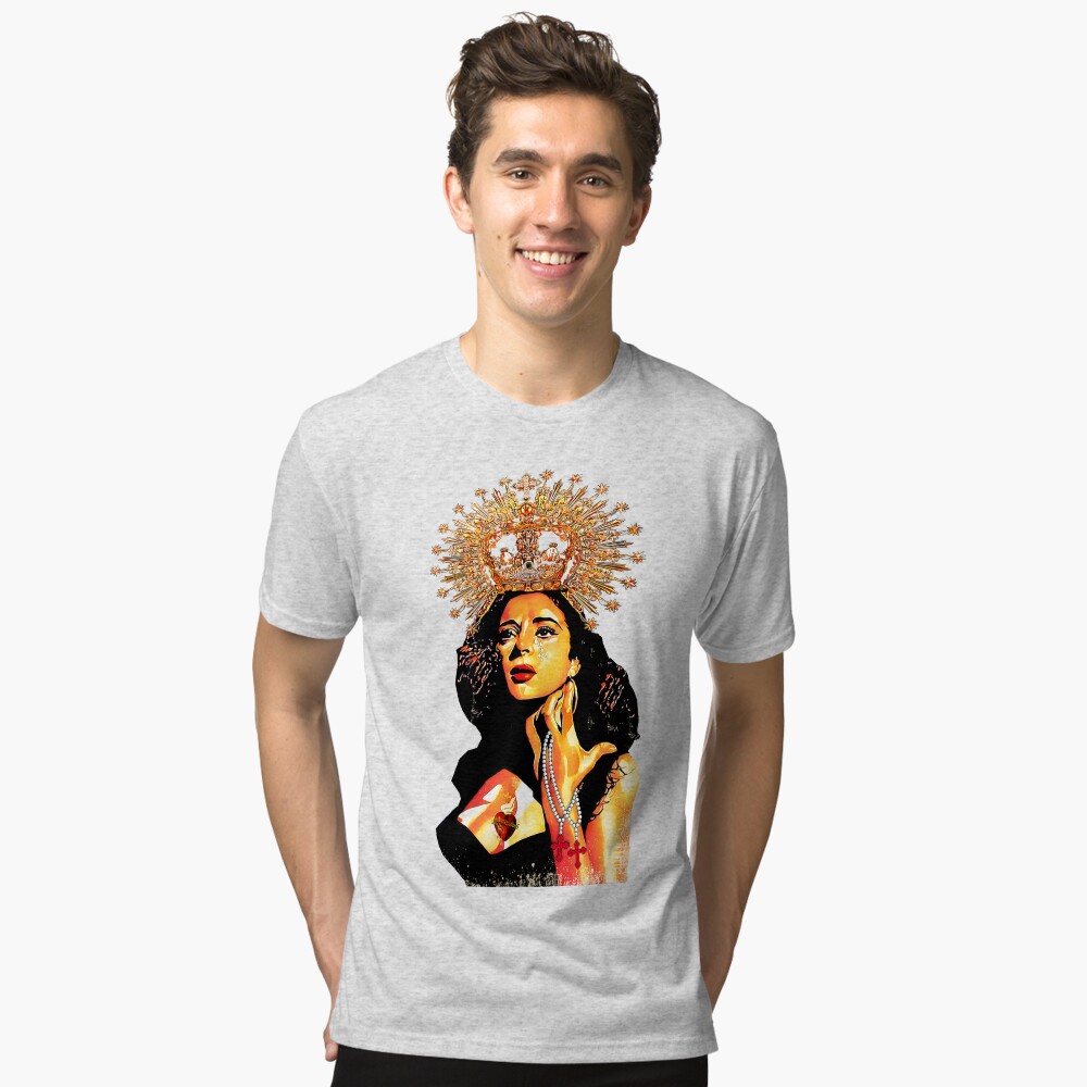 Vista previa del artículo con la obra «Camiseta de tejido mixto», diseñado y vendido por danimota.