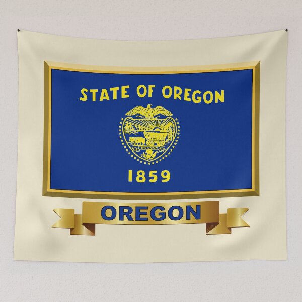 Item preview, OREGON Flag Gifts, Masks, Stickers & Products (17) designed and sold by mpodger.