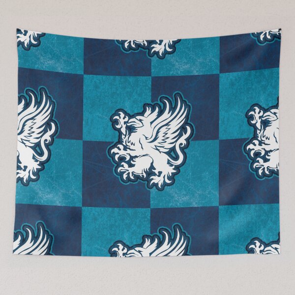 Item preview, Grey Warden Blue Textile 2 - Dragon Age Art designed and sold by Yannick Toney.