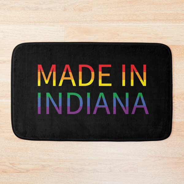 Item preview, Rainbow LGBT Indiana, US designed and sold by LoveIsColorful.