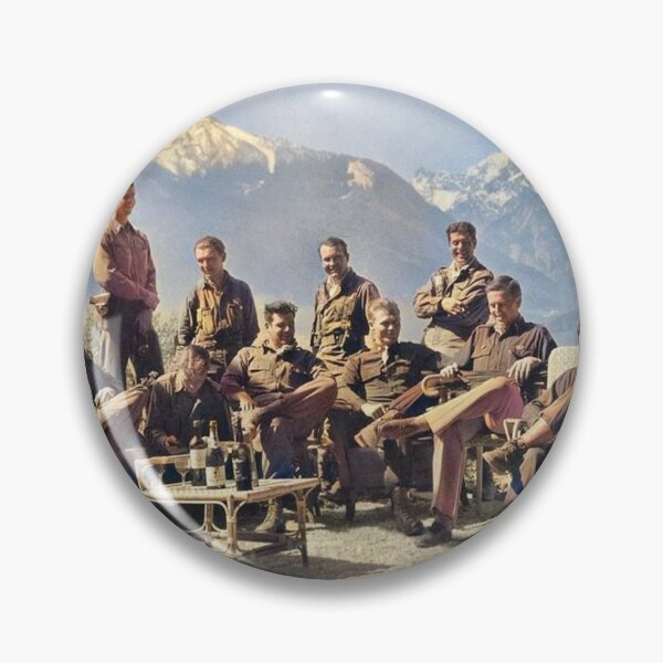 Item preview, Dick Winters and his Easy Company lounging at Eagle's Nest, Hitler's former residence in the Bavarian Alps, 1945 designed and sold by mariawoodi.
