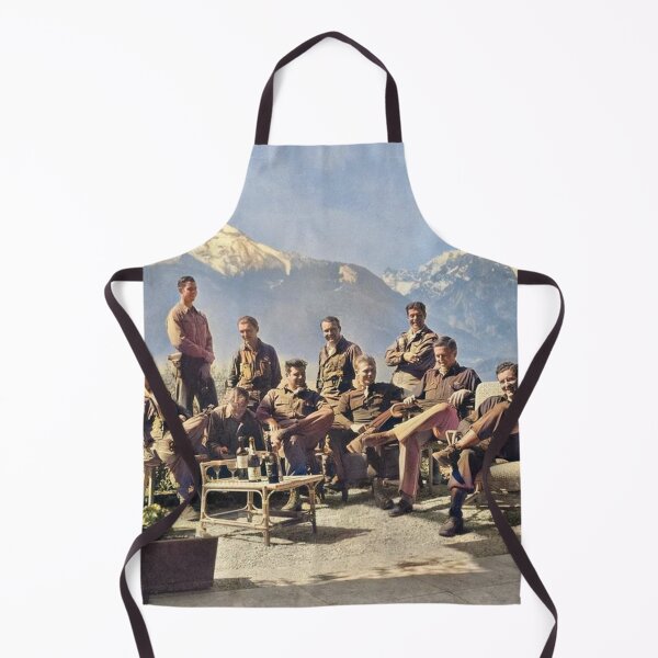 Item preview, Dick Winters and his Easy Company lounging at Eagle's Nest, Hitler's former residence in the Bavarian Alps, 1945 designed and sold by mariawoodi.