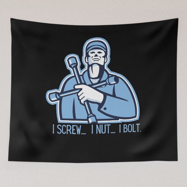 Item preview, I Screw Nut Bolt funny for car guys mechanics designed and sold by usaworld.