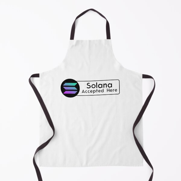 Item preview, SOLANA ACCEPTED HERE designed and sold by Crypto Pirates.
