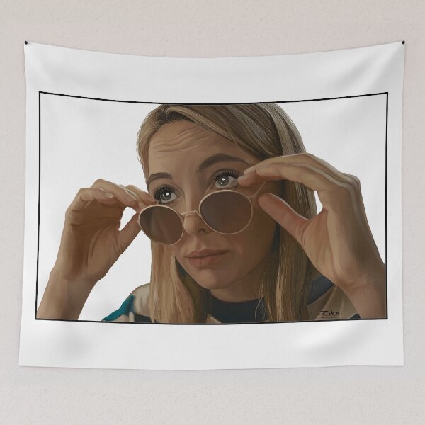 Item preview, It’s Agony and I’m Ravenous, Villanelle Cuba Killing Eve Season 4 Episode 4  Jodie Comer designed and sold by rikiiart.