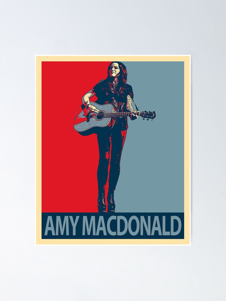 "Amy Macdonald" Poster for Sale by Wuando | Redbubble