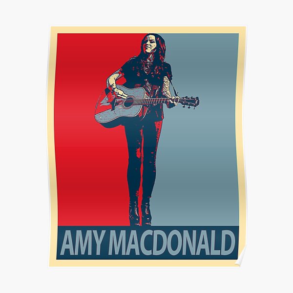 "Amy Macdonald" Poster for Sale by Wuando | Redbubble