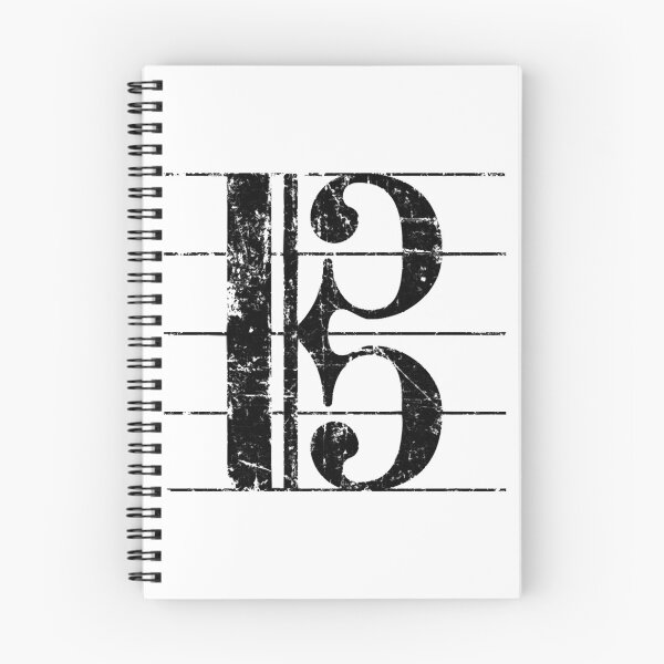 Item preview, Alto Clef Viola Key (Vintage Black) designed and sold by NikkiLopez.