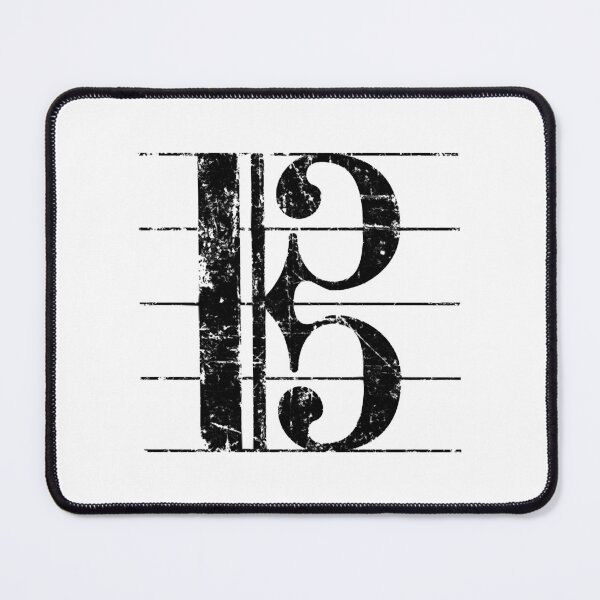 Item preview, Alto Clef Viola Key (Vintage Black) designed and sold by NikkiLopez.