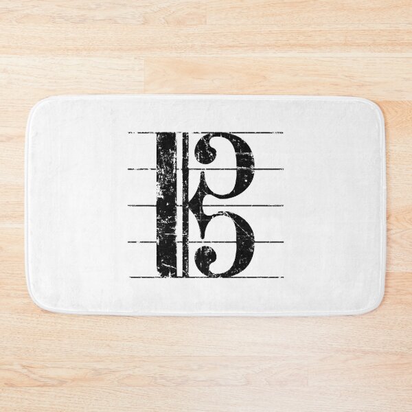 Item preview, Alto Clef Viola Key (Vintage Black) designed and sold by NikkiLopez.