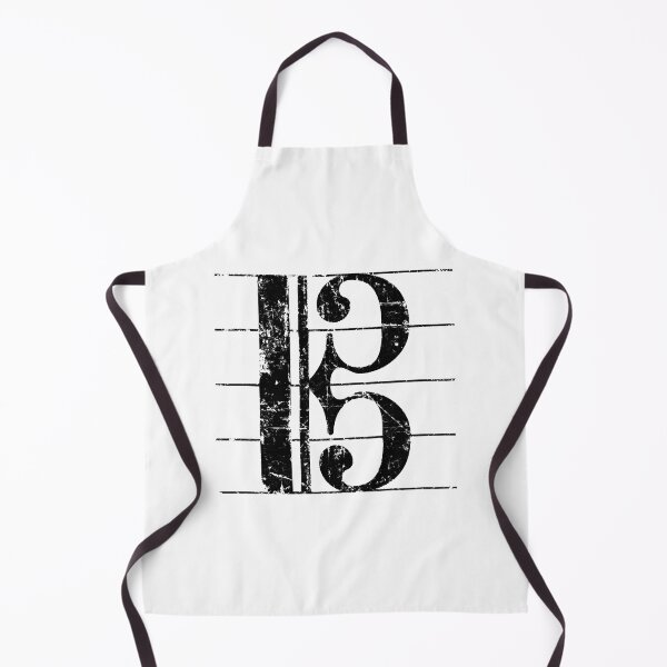 Item preview, Alto Clef Viola Key (Vintage Black) designed and sold by NikkiLopez.