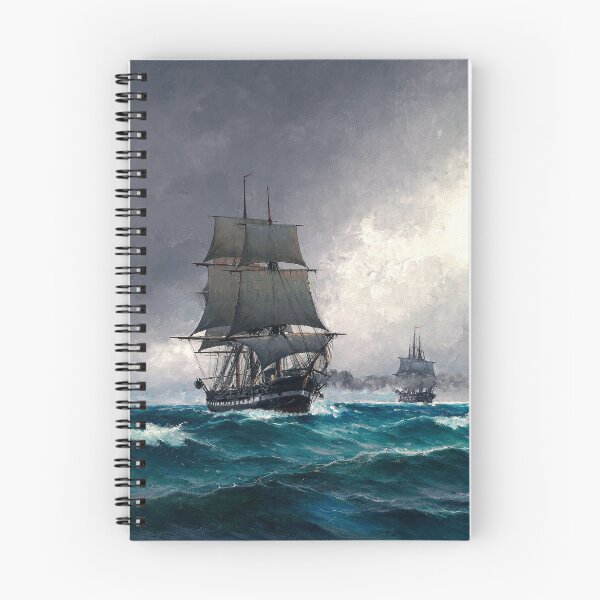 Item preview, Quiet evening in the North Sea with the frigate "Jylland" surrounded by ships - Carl Locher (1876) designed and sold by Geraldo Garcia.