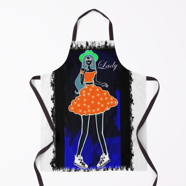 Item preview, Lady-invert color effect designed and sold by Shirley cute art .