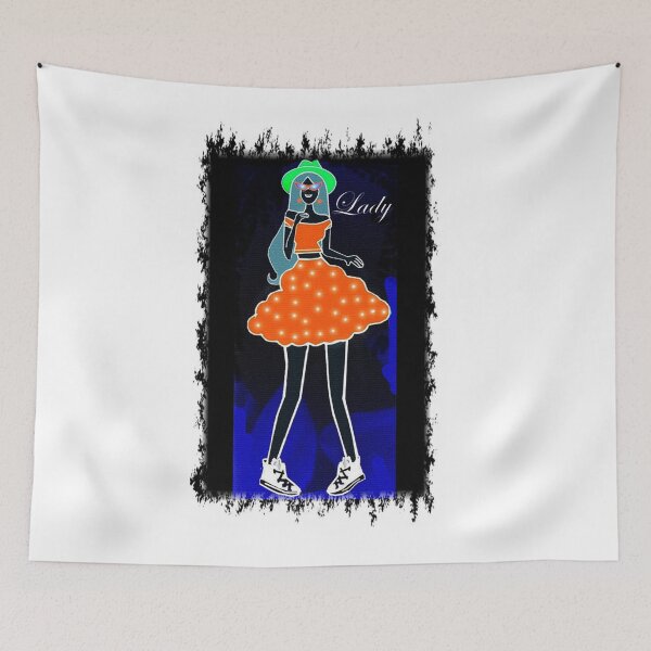 Item preview, Lady-invert color effect  designed and sold by Shirley cute art .
