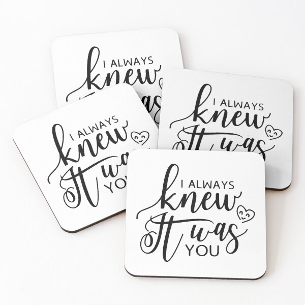 Item preview, I ALWAYS KNEW IT WAS YOU designed and sold by NikkiLopez.