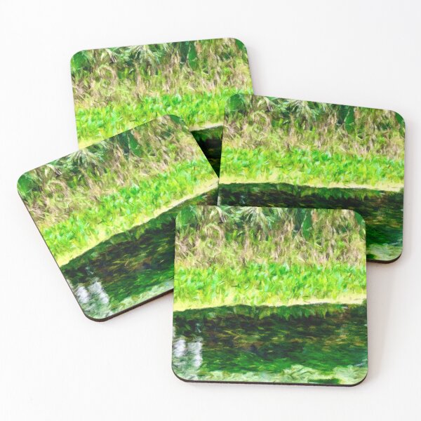 Item preview, Palm Trees and Vibrant Green Springs designed and sold by Pamela Storch.