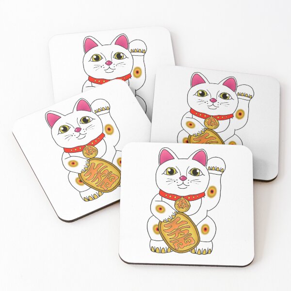 Item preview, Japanese Lucky Beckoning Maneki Neko Cat designed and sold by iPOPit.