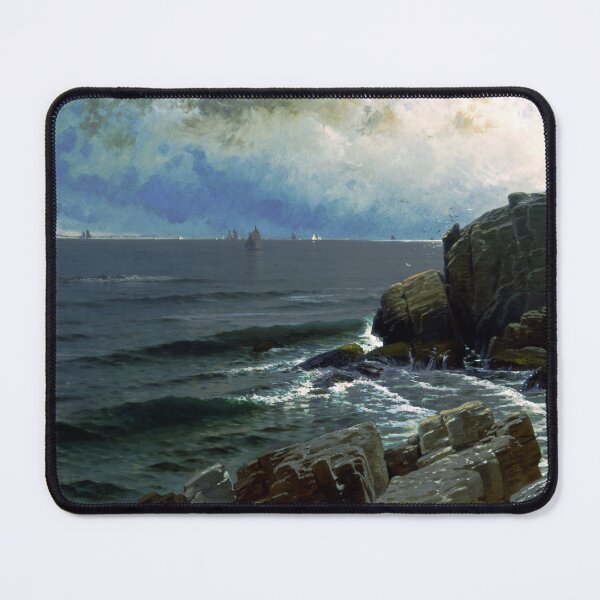 Item preview, Castle Rock, Marblehead - Alfred Thompson Bricher (1878) designed and sold by Geraldo Garcia.
