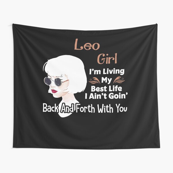 Leo Girl Living My Best Life Tshirt Leo Girl Living My Best Life Tshirt