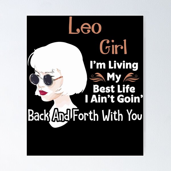 Leo Girl Living My Best Life Tshirt Leo Girl Living My Best Life Tshirt