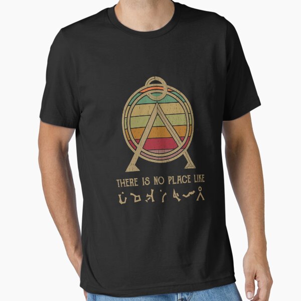 Item preview, There Is No Place Like Home Shirt, Stargate Atlantis, Stargate Universe, Sci Fi Shirt, Stargate Sg1 designed and sold by deidei236.