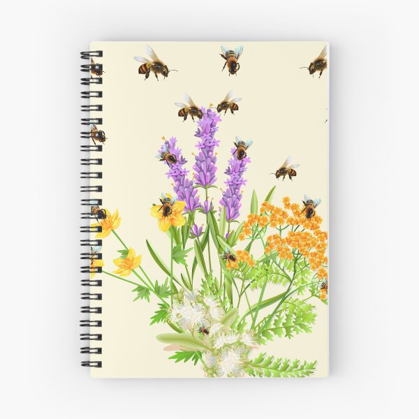 Item preview,  Flowers Summer  Honey bees designed and sold by TeeARTHY.