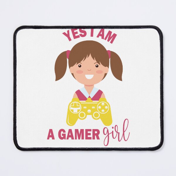 Item preview, Yes I Am A Gamer Girl designed and sold by beefrancky.