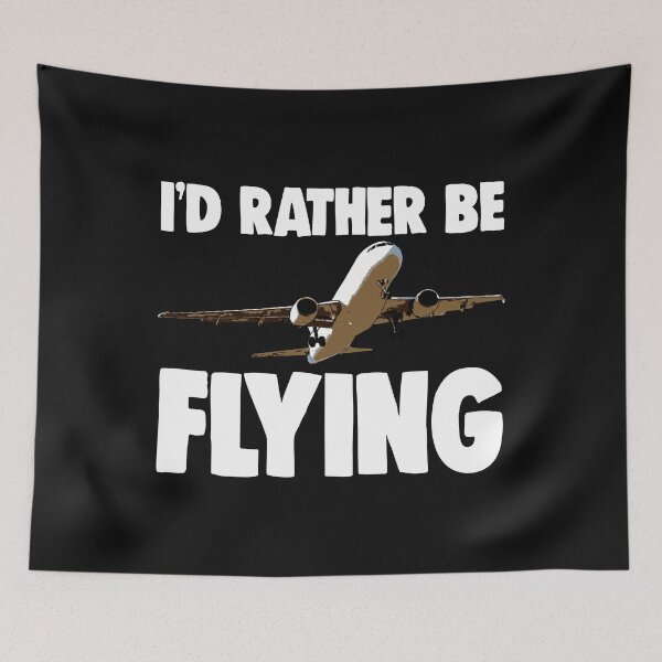 Item preview, I'd Rather Be Flying designed and sold by Bendthetrend.