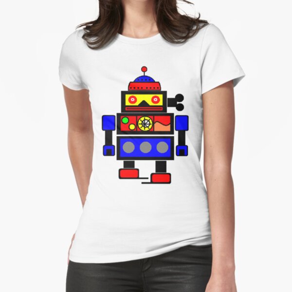 ROBO3 Fitted T-Shirt